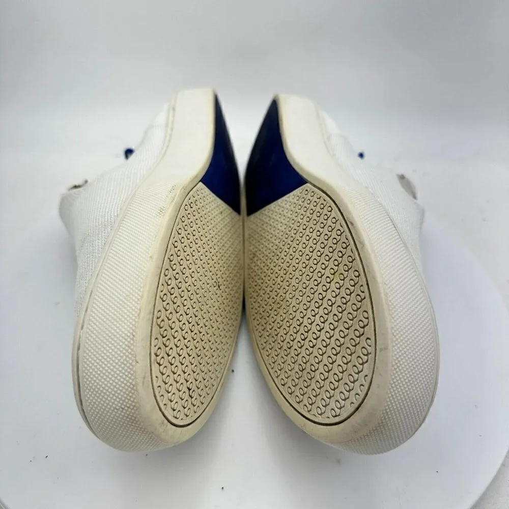 Rothys The Original Slip On Sneaker Bright White Women Comfort Shoes Size 8